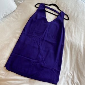 Robert Rodriguez Electric purple slip on 100% silk